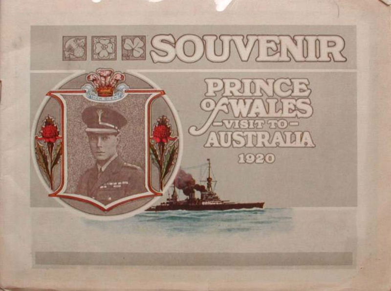 Souvenir Prince of Wales visit to Australia 1920 (NSW Bookstall, 1920?)  ([1920?])