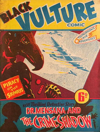 Black Vulture Comic (NSW Bookstall, 1942?)  (1942)