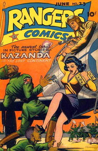 Rangers Comics (Fiction House, 1941 series)  #23 (June 1945)