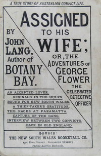 Assigned to his Wife or, The Adventures of George Flower, the Celebrated Detective Officer (NSW Bookstall, 2017 series) [nn] ([1888])