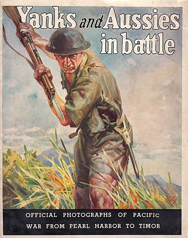 Yanks and Aussies in Battle (NSW Bookstall, 1943?)  ([1943])