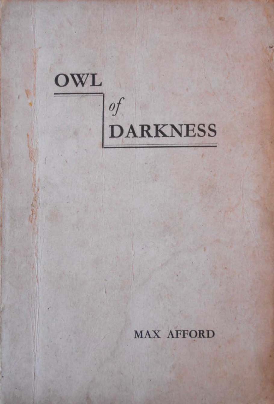 Owl of Darkness: A Jeffrey Blackburn Adventure (NSW Bookstall, 1942?)  ([1942?])