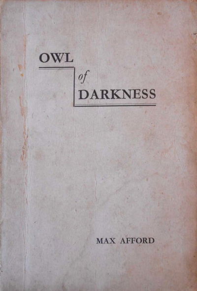 Owl of Darkness: A Jeffrey Blackburn Adventure (NSW Bookstall, 1942?)  ([1942?])