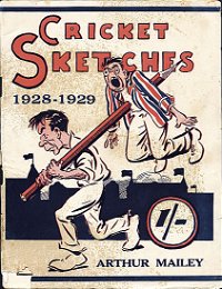 Cricket Sketches 1928-1929 (NSW Bookstall, 1929?)  ([1929?])