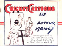Cricket Cartoons (NSW Bookstall, 1925 series) [nn] ([1925])