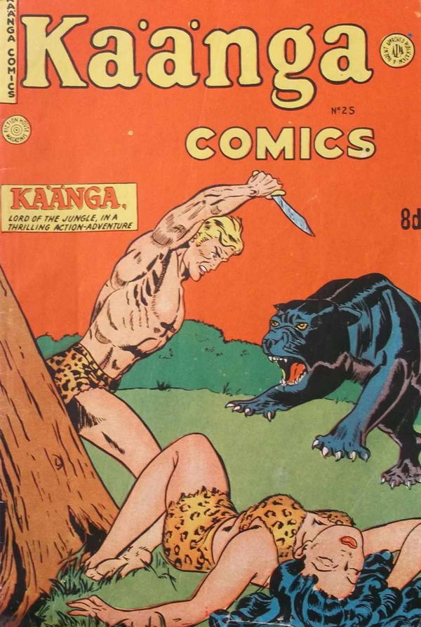 Kaänga Comics (HJ Edwards, 1950 series) #25 ([October 1952?])