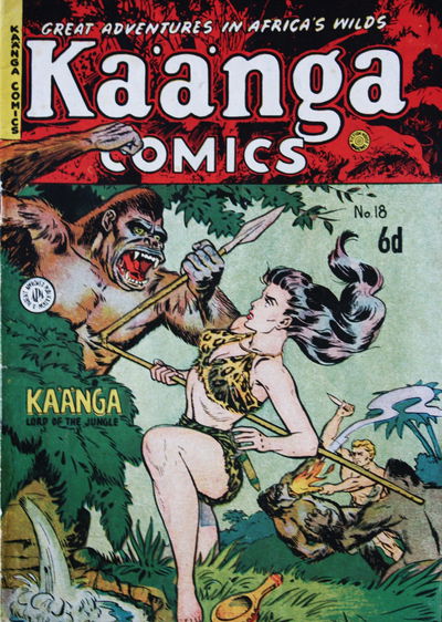 Kaänga Comics (HJ Edwards, 1952 series) #18 [March 1952?]