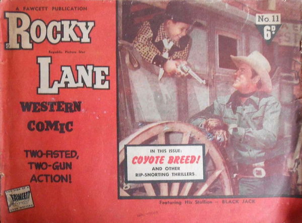 Rocky Lane Western Comic (Cleland, 1949? series) #11 ([1950?])