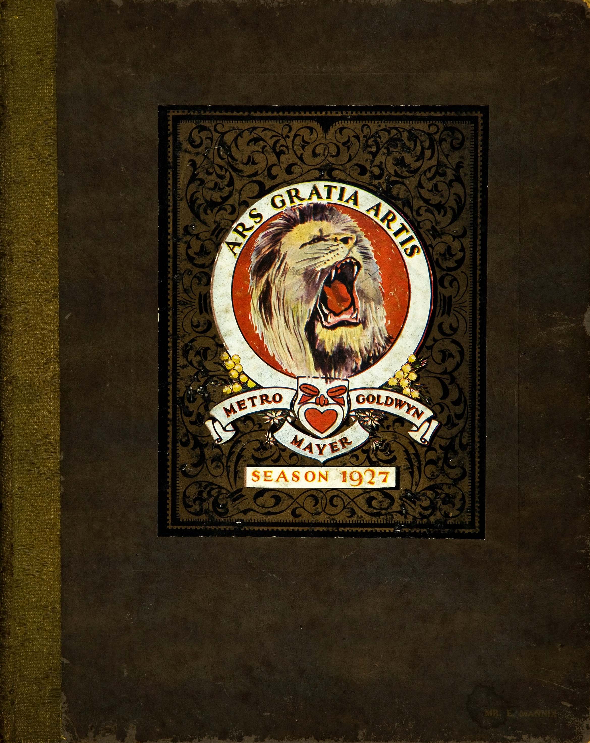 Metro Goldwyn Mayer Season 1927 (Waite and Bull, 1927?)  — Exhibitor's Book ([1927?])