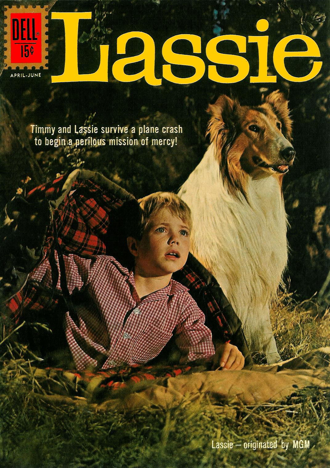 Lassie (Dell, 1957? series) #57 (April-June 1962)