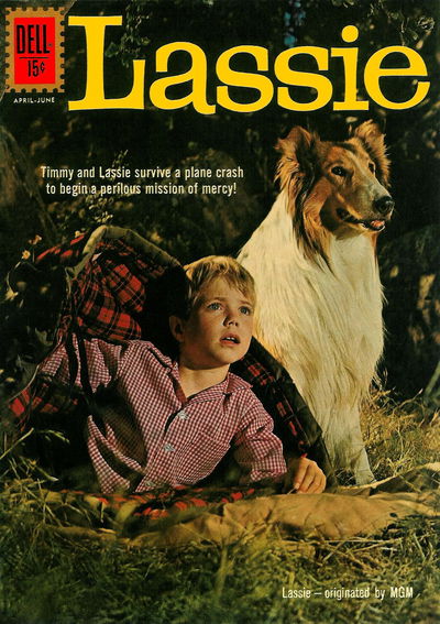 Lassie (Dell, 1957? series) #57 April-June 1962