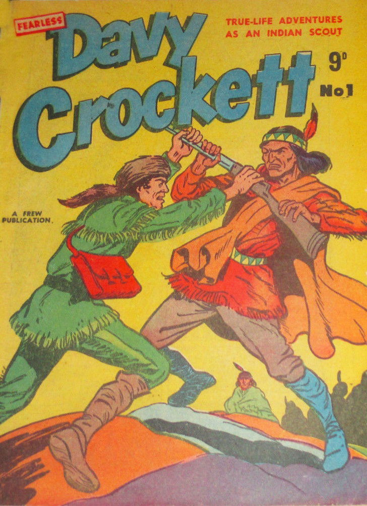 Fearless Davy Crockett (Frew, 1956 series) #1 ([May 1956?])