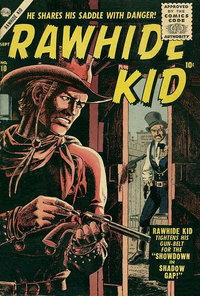Rawhide Kid (Atlas [Marvel], 1955 series)  #10 (September 1956) — Showdown in Shadow Gap!