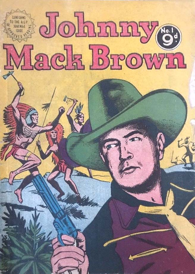 Johnny Mack Brown (Horwitz, 1956? series) #1 ([December 1956?])