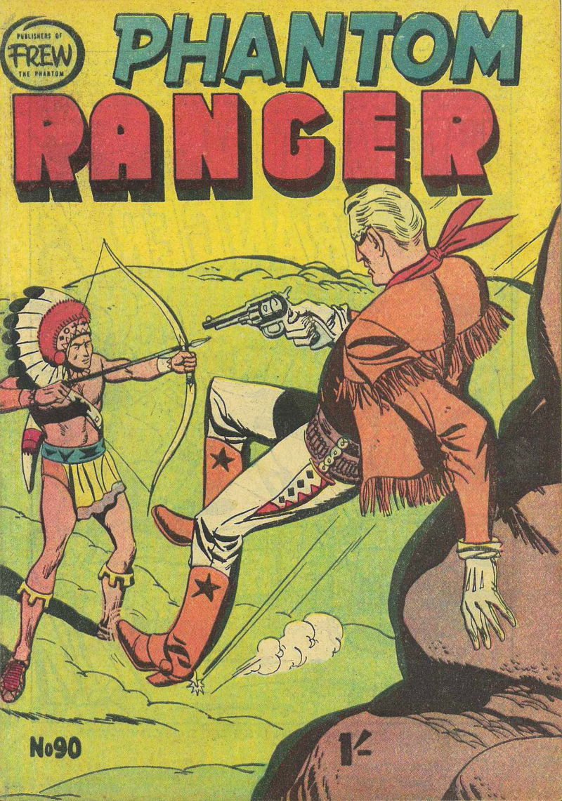The Phantom Ranger (Frew, 1952 series) #90 ([March 1957?])