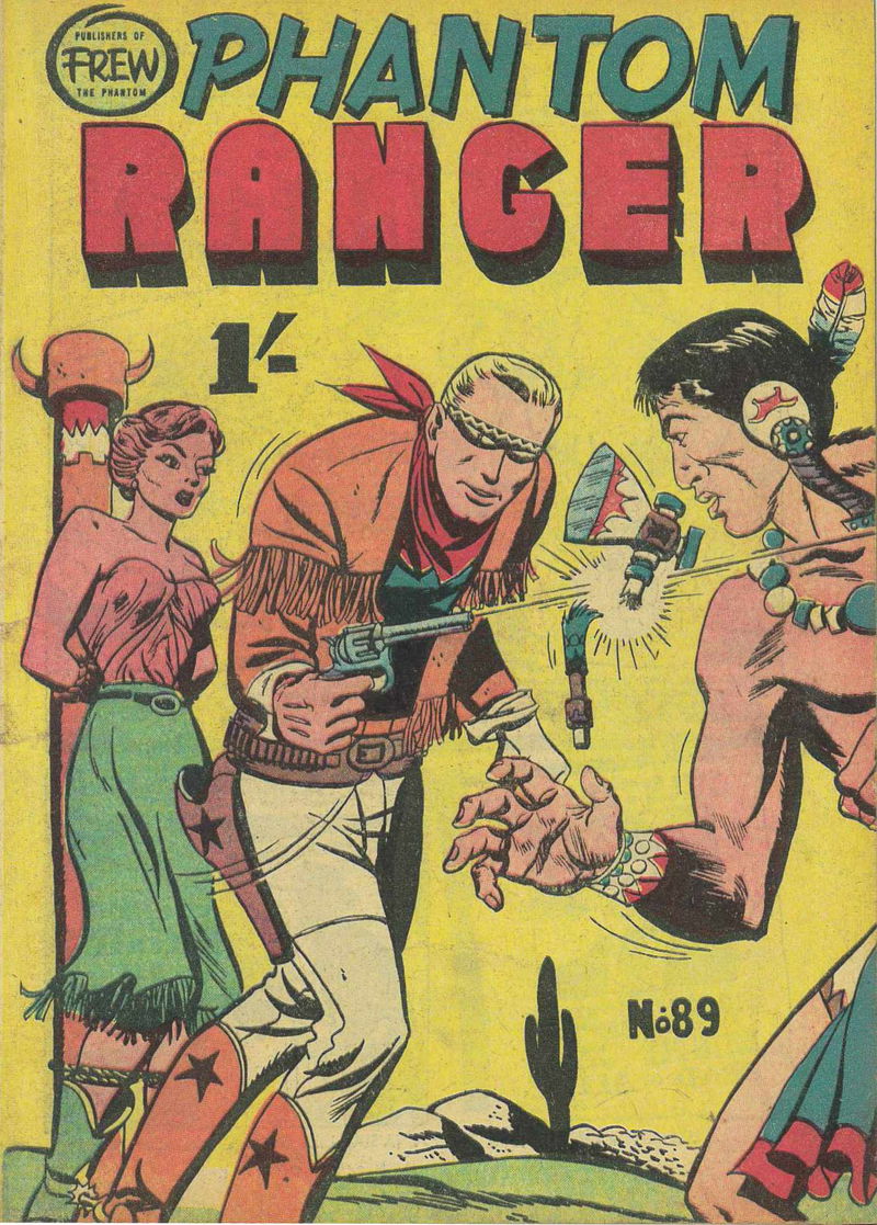 The Phantom Ranger (Frew, 1952 series) #89 ([February 1957?])