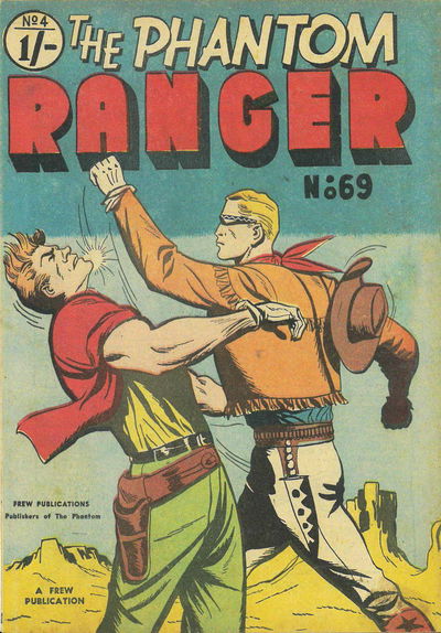 The Phantom Ranger (Frew, 1952 series) #69 [4] (June 1955)