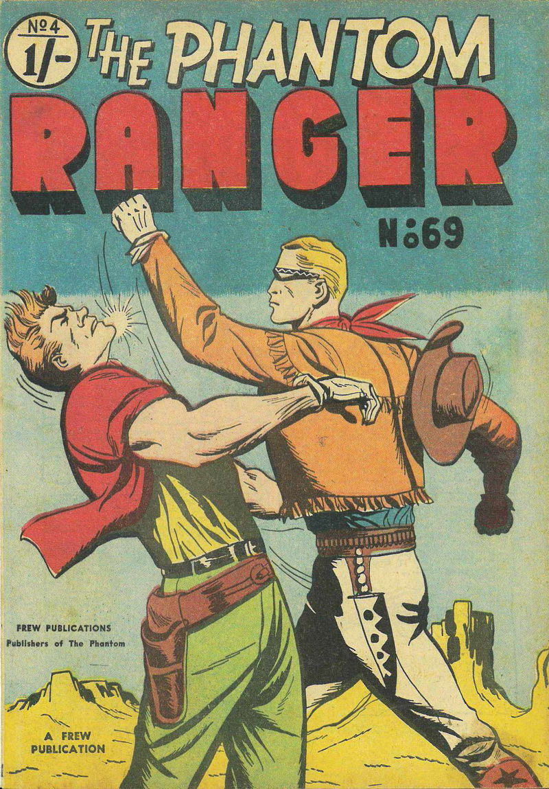 The Phantom Ranger (Frew, 1952 series) #69 [4] (June 1955) ([June 1955?])