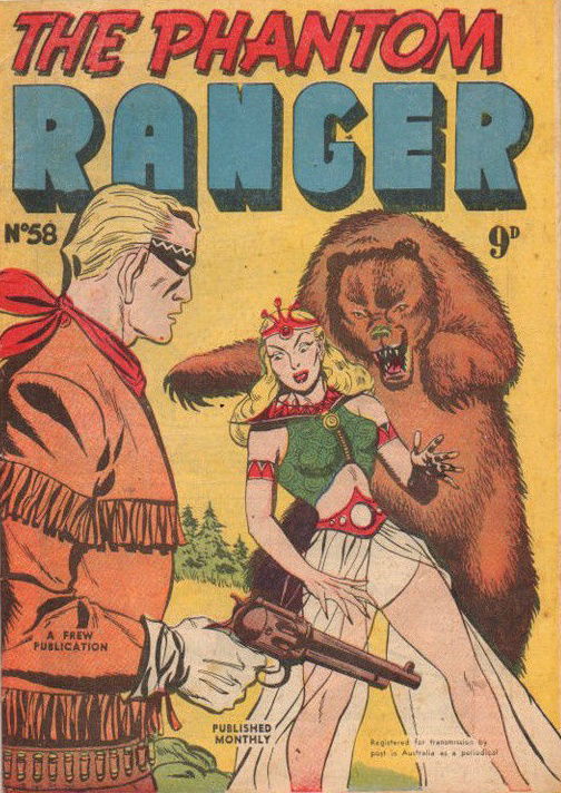 The Phantom Ranger (Frew, 1952 series) #58 ([July 1954?])