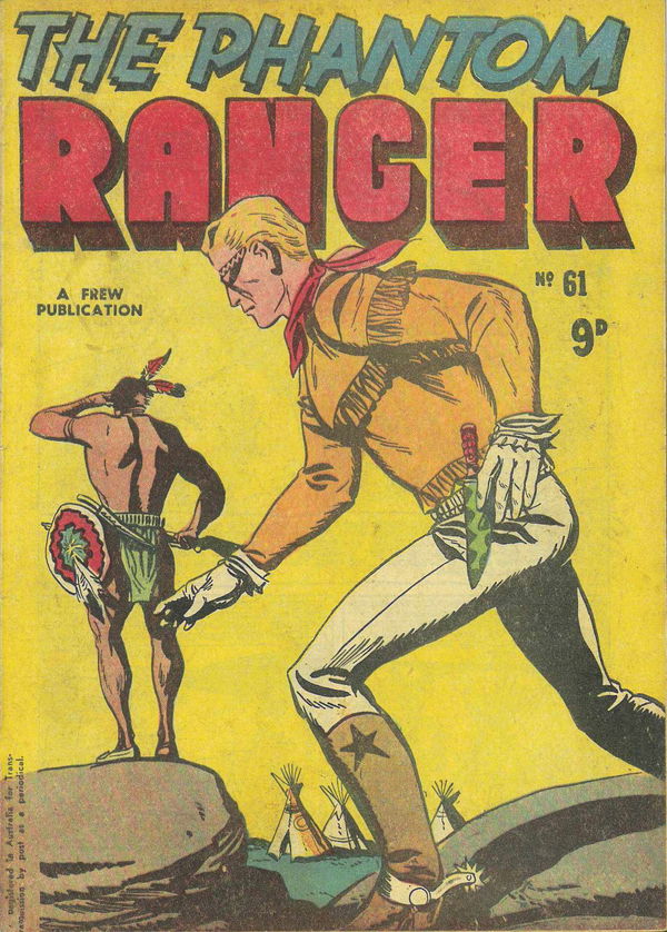 The Phantom Ranger (Frew, 1952 series) #61 ([October 1954?])