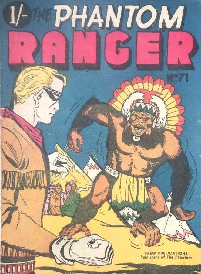The Phantom Ranger (Frew, 1952 series) #71 ([August 1955?])