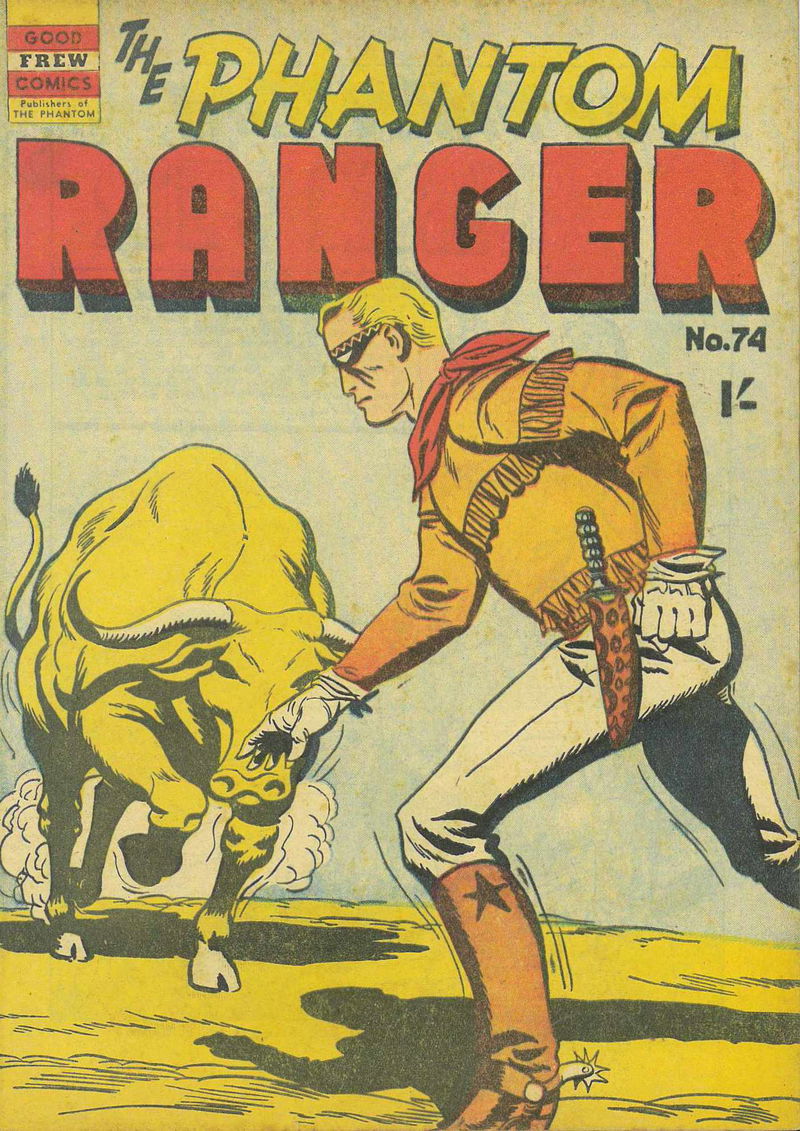 The Phantom Ranger (Frew, 1952 series) #74 ([November 1955?])