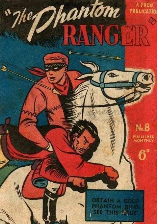 The Phantom Ranger (Frew, 1949 series) #8 ([May 1950])