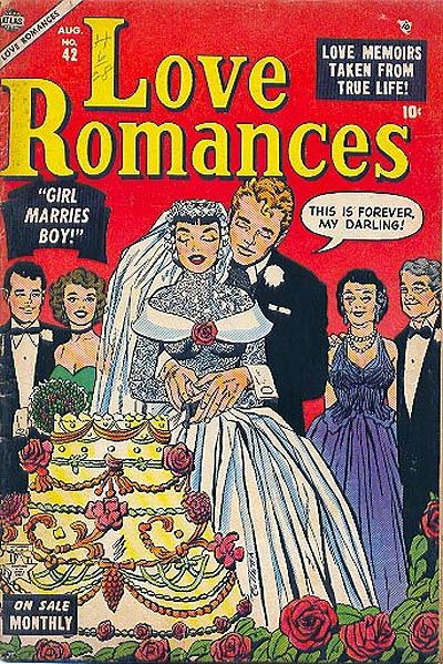 Love Romances  #42 (August 1954)