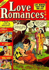 Love Romances (Marvel, 1949 series)  #21 (March 1952)