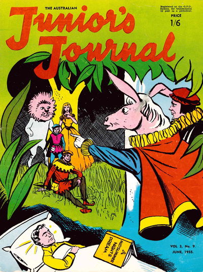 The Australian Junior's Journal (Oswald Ziegler, 1952 series) v3#9 (June 1955)