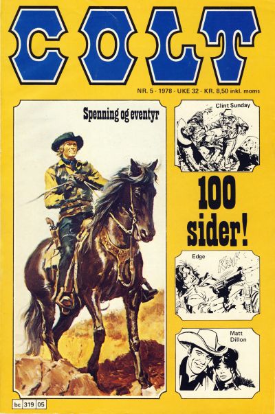 Colt (Semic, 1978 series) August 1978 (August 1978)