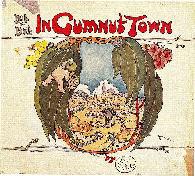 Bib and Bub in Gumnut Town (Halstead, 1929?)  ([November 1929])