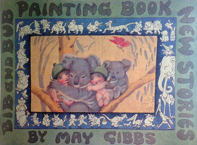 Bib and Bub Painting Book New Stories (May Gibbs, 1934)  [November 1934]