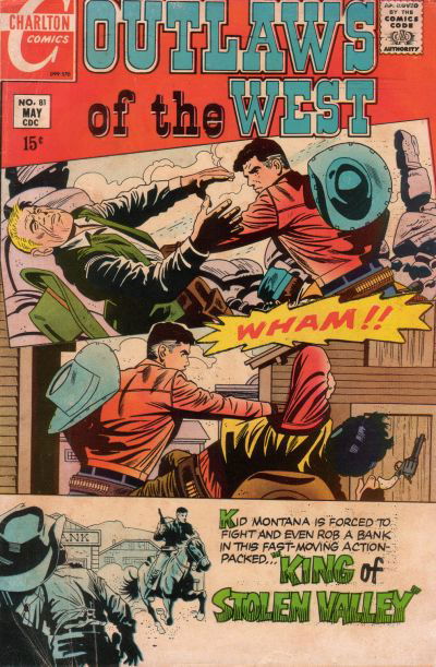 Outlaws of the West (Charlton, 1957 series) #81 (May 1970)