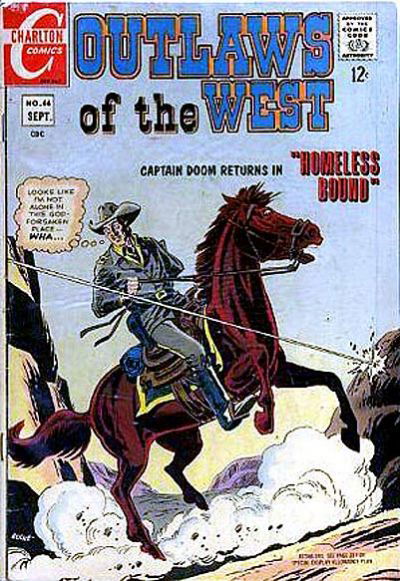 Outlaws of the West (Charlton, 1957 series) #66 (September 1967)