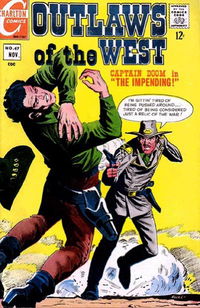 Outlaws of the West (Charlton, 1957 series) #67 (November 1967)