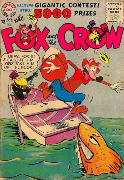 The Fox and the Crow  #34 (August 1956)