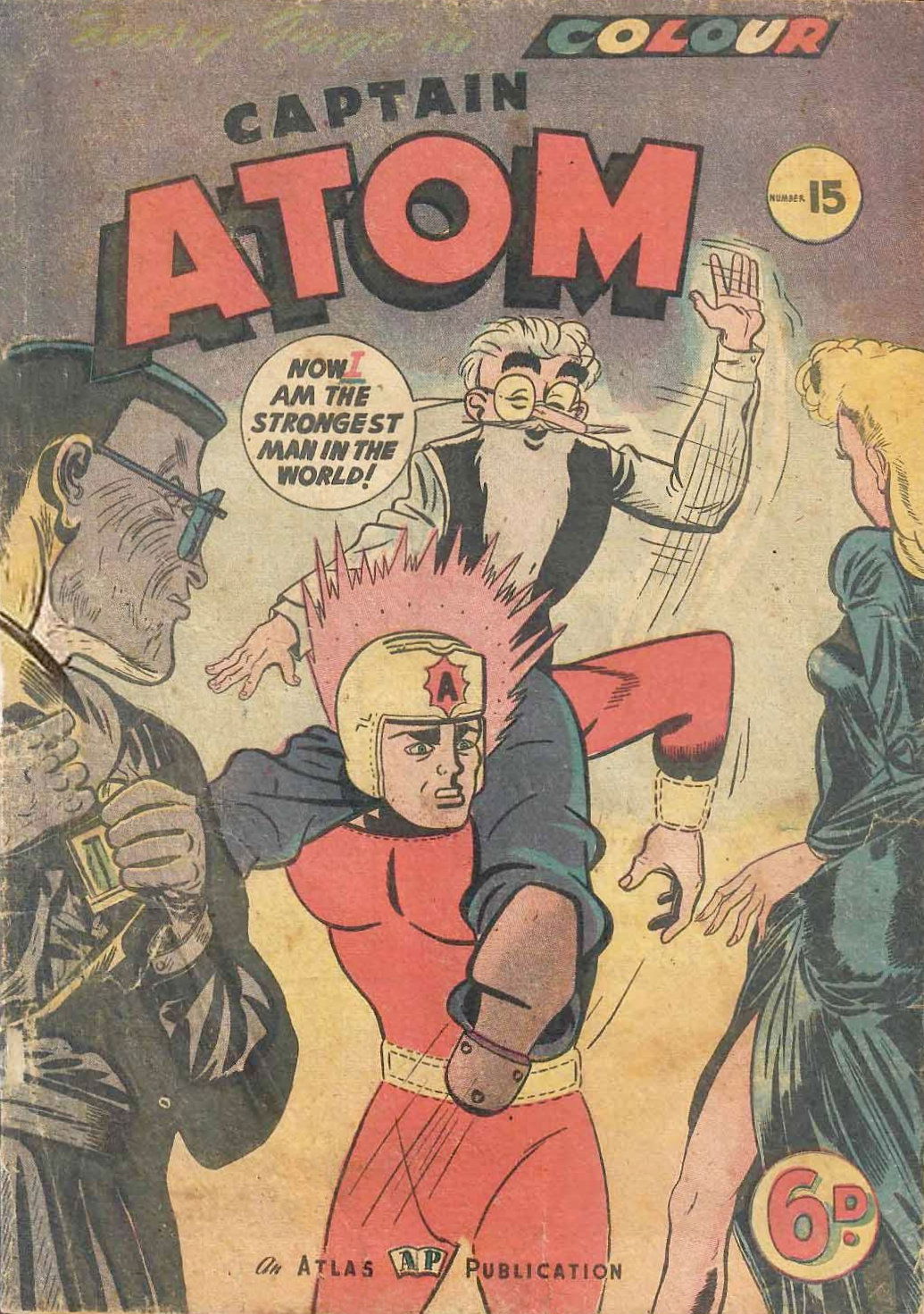 Captain Atom (Atlas, 1948 series) #15 ([May 1949?])