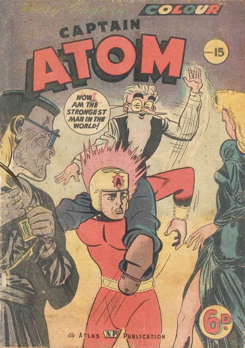 Captain Atom (Atlas, 1948 series) #15 ([May 1949?])