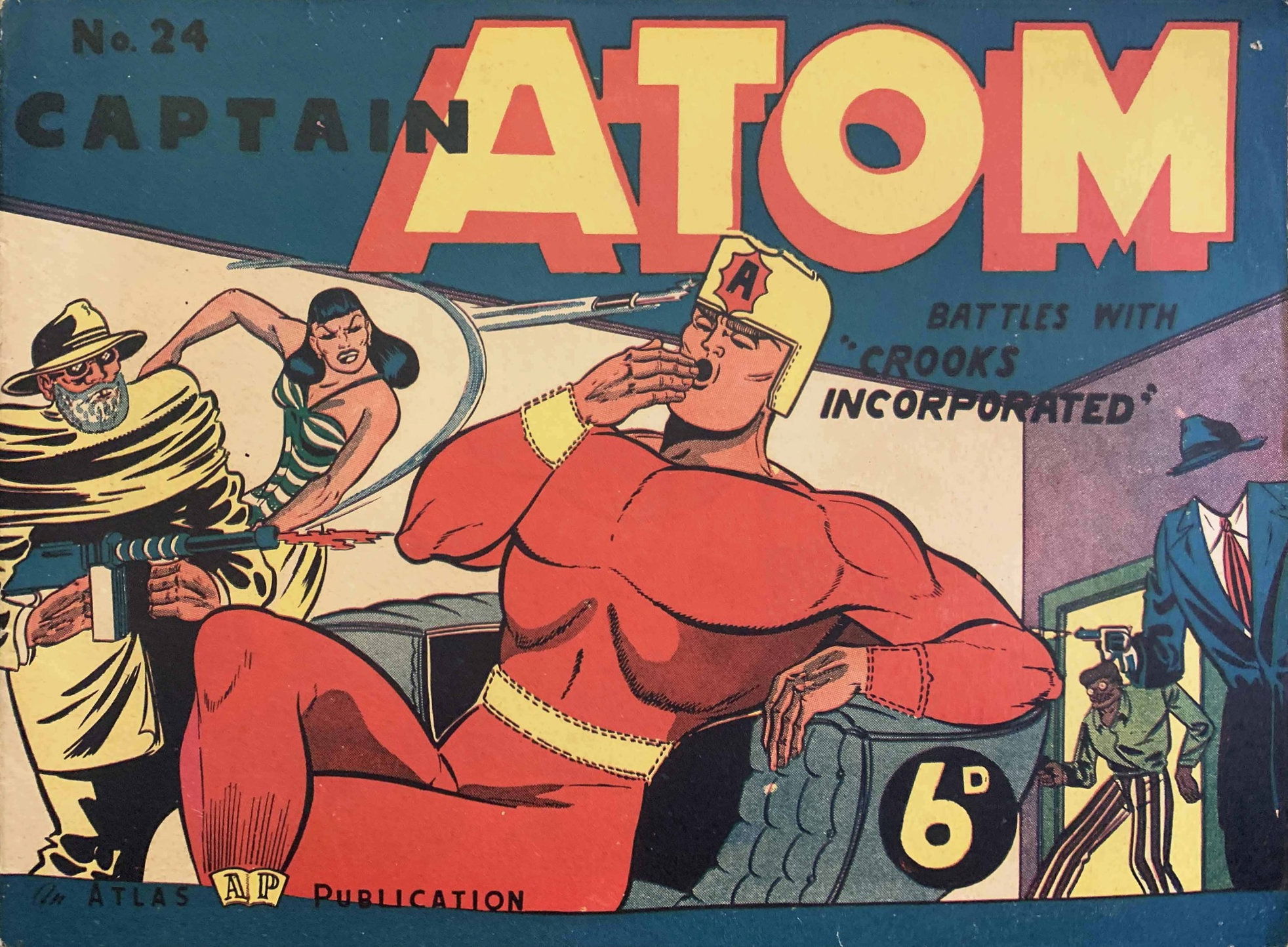 Captain Atom (Atlas, 1948 series) #24 ([February 1950?])
