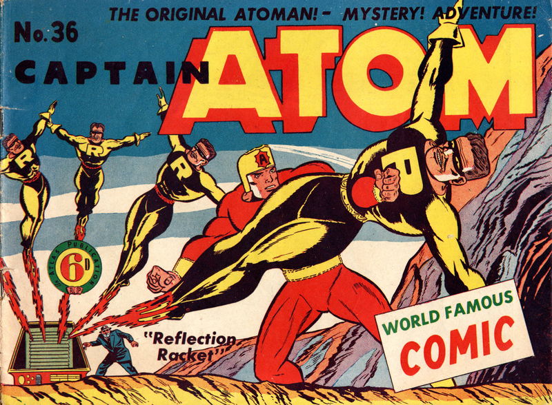 Captain Atom (Atlas, 1948 series) #36 ([February 1951?])