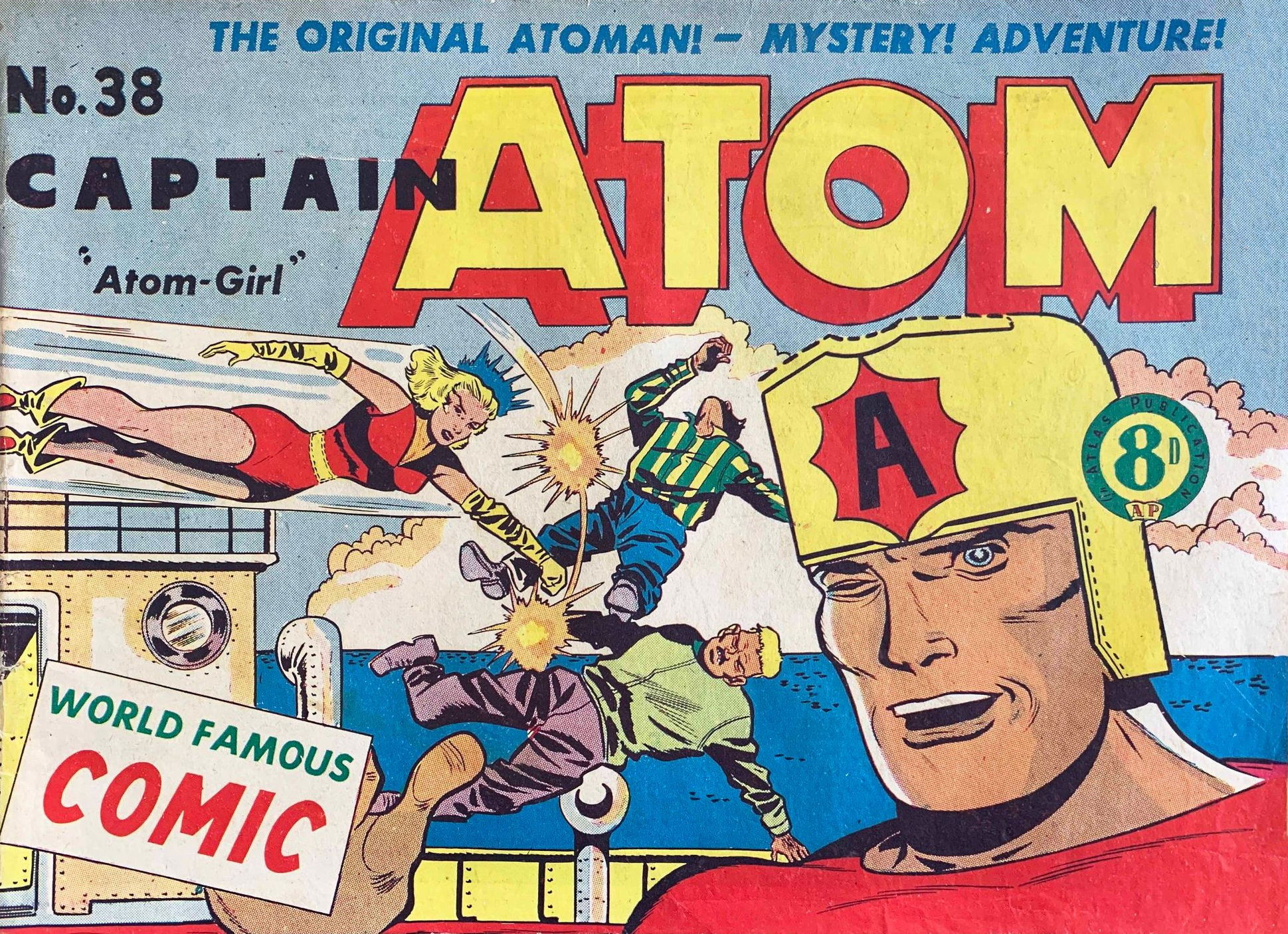 Captain Atom (Atlas, 1948 series) #38 ([April 1951?])