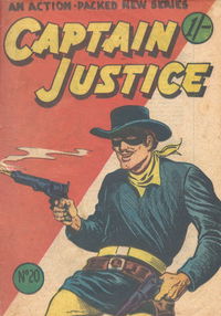 Captain Justice (Calvert, 1955 series) #20 [April 1957?]