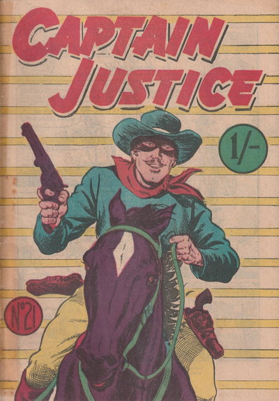 Captain Justice  #21 ([May 1957?])