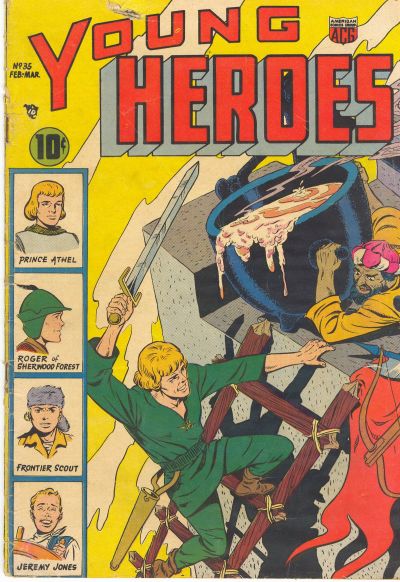 Young Heroes (ACG, 1955 series) #35 (February-March 1955)