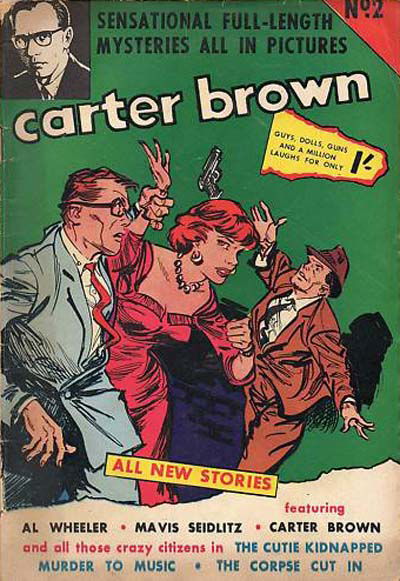 Carter Brown (Horwitz, 1958? series) #2 ([1958?])