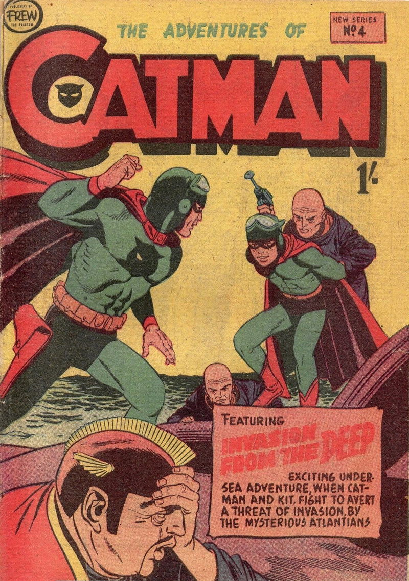 The Adventures of Catman (Frew, 1957 series) #4 ([January 1958?])