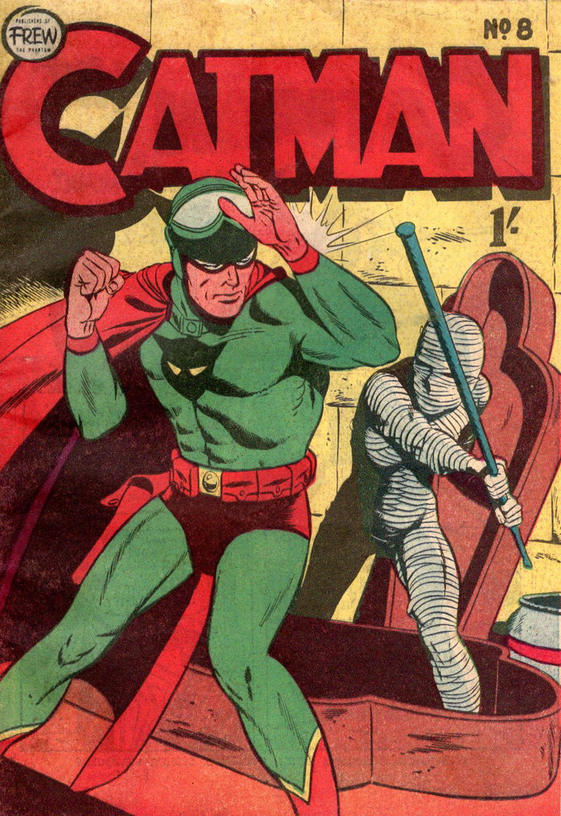 The Adventures of Catman (Frew, 1957 series) #8 ([May 1958?])