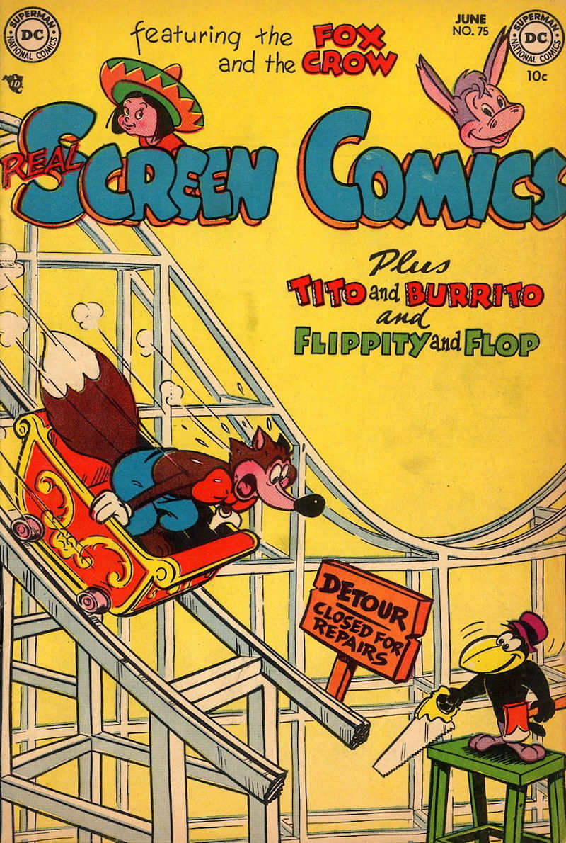Real Screen Comics (DC, 1945 series) #75 (June 1954)