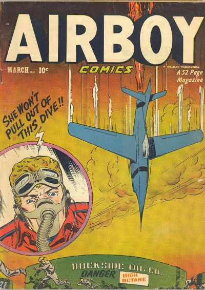 Airboy Comics  v8#2 (85) (March 1951)